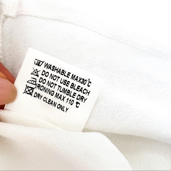 Lioness White Linen-Blend Ruffle 'Cuban' Dress M - Picture 13 of 15